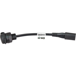 Weatherproof SAE Thin Panel Mount Socket O-40 - Short thumbnail-2
