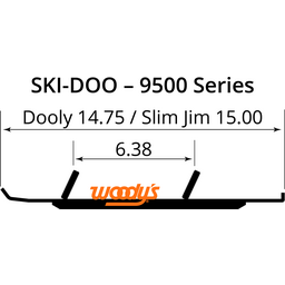 Slim Jim® Dooly™ Runner - 6" - 60° thumbnail-1