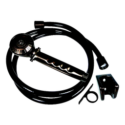 Valterra Phoenix PF276027 RV Outdoor 60" Vinyl Shower Hose & Kit, Rubbed Bronze