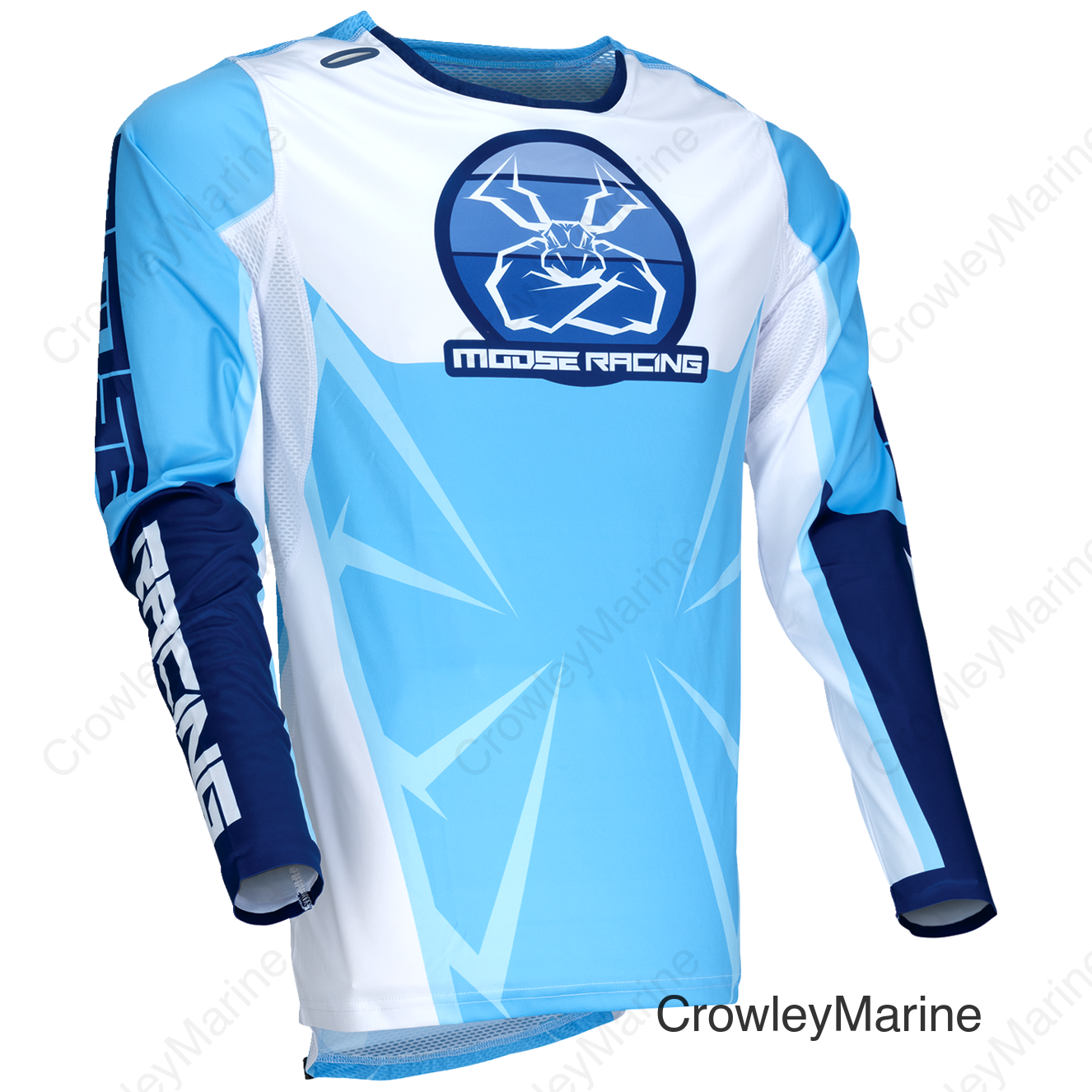 JERSEY AGROID BLUE/WHITE SM