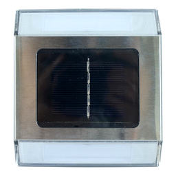Stainless Steel Solar Powered Integrated LED Pathway Lights (4-Pack) (21072) thumbnail-0