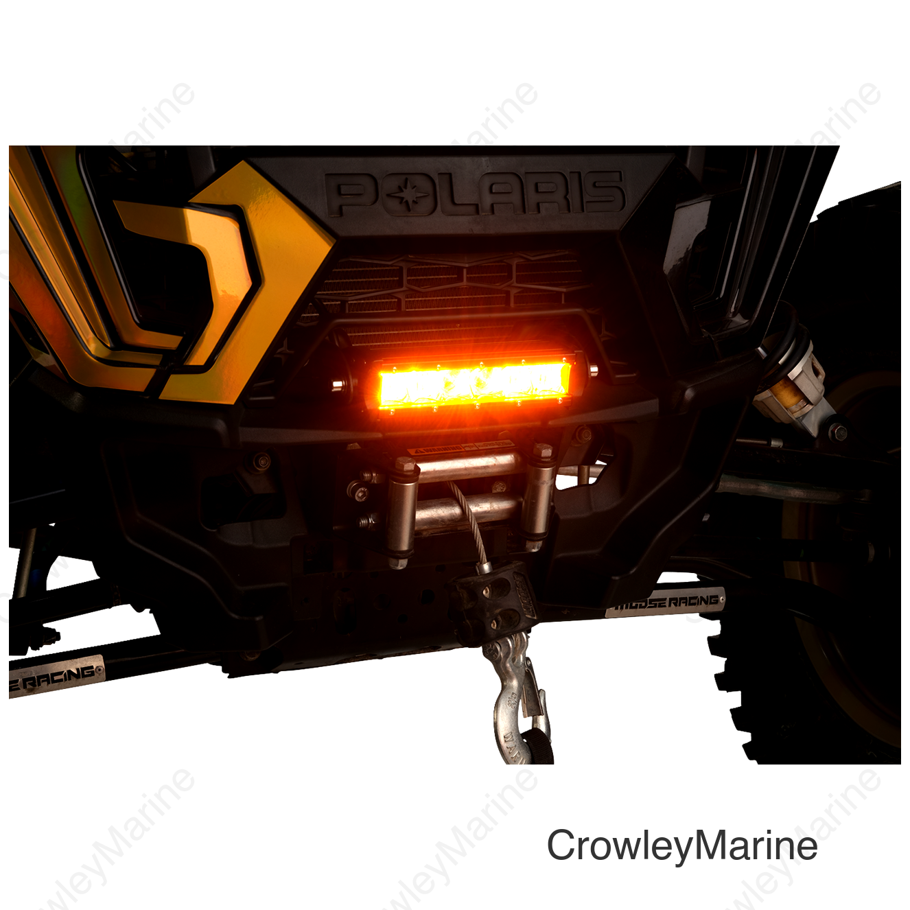 LIGHT BAR LED 8" AMBER MOOSE