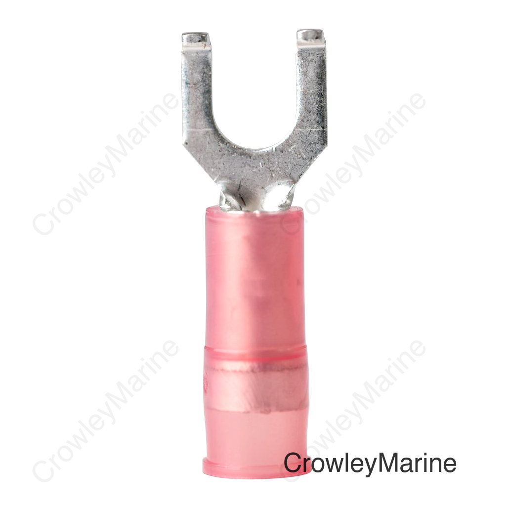 NYLON FLANGED SPADE  22-18 #8  100P