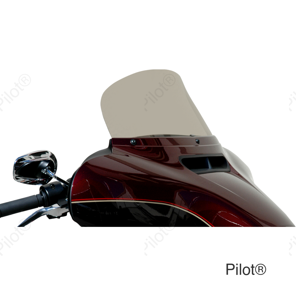 Windshield - Light Smoke - 8"