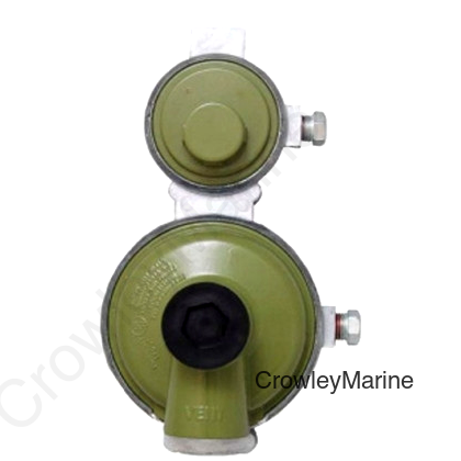 HIGH CAP COMPACT 2 STAGEREGULATOR - END VENT (RV0000458)