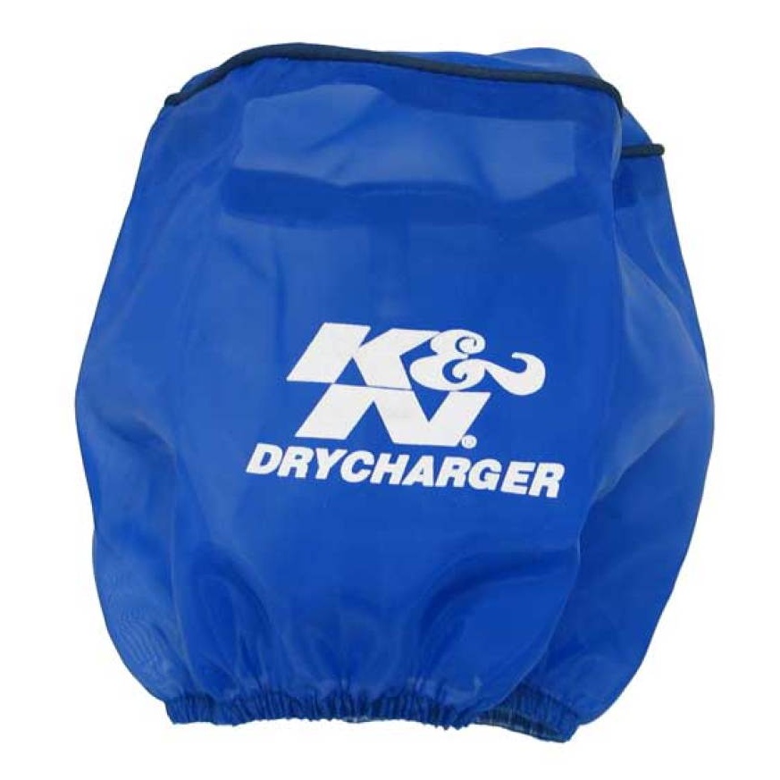 K&N Air Filter Wrap Drycharger Blue