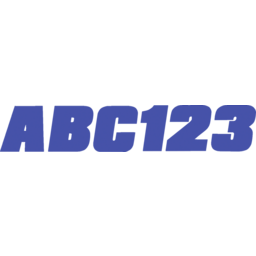 Hardline Series 350 Registration Kit, Solid Color Font (Includes 4 Sets of 3" A-Z, 0-9) thumbnail-1