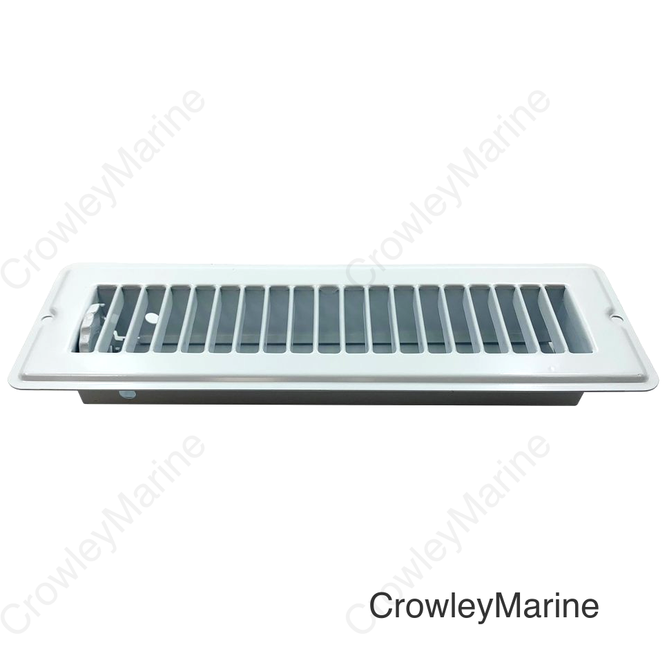 2-1/4 X 10 WHITE FLOOR RG