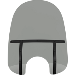 Fats Windshield - Black Smoke - 21"