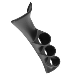 Autometer 95-99 Mitsubishi Eclipse / Eagle Talon (excl Convertible) Black Triple 52mm Pillar Pod thumbnail-0