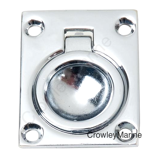 Chrome Plated Zinc Flush Ring Pull
