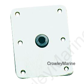 Springfield KingPin Standard Rectangular Stainless Steel Base, Satin Finish