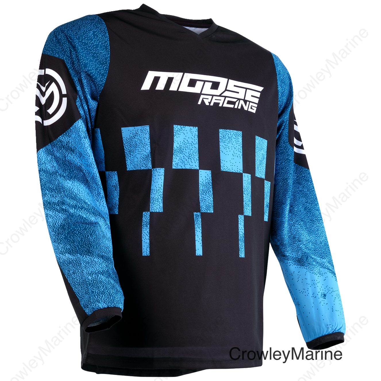 JERSY QUALIFIER BL/BK 3XL