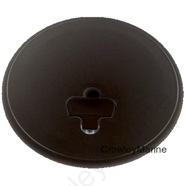 6" dia., Black