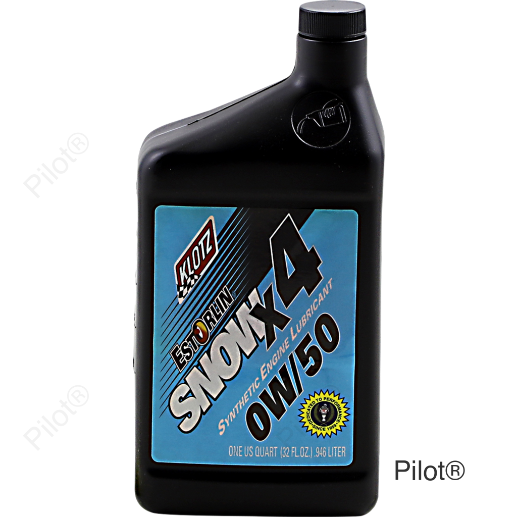X4 Snow Oil - 0W-50 - 1 U.S. quart
