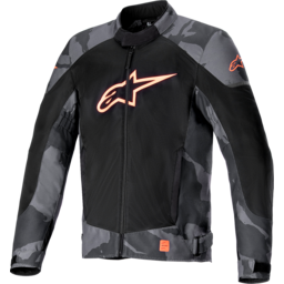 T-SP X Superair Jacket - Black Camo/Red Fluo - Medium