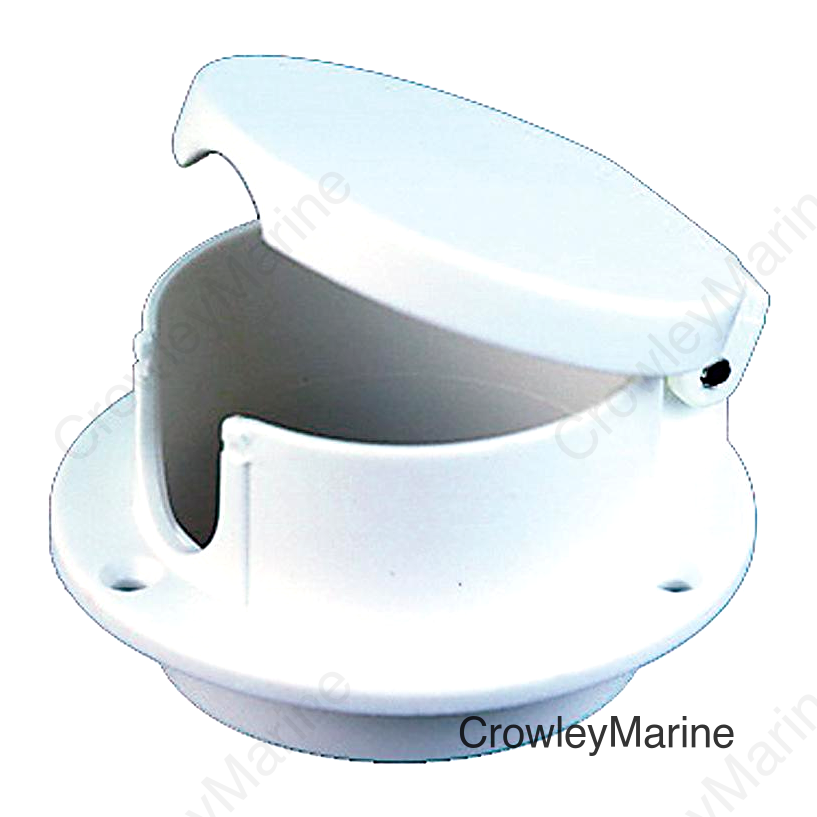 White Plastic Rope Deck Pipe