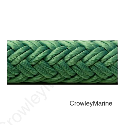 Seachoice Double-Braid Nylon Dock Line w/ Eye Splice, Pre-Shrunk, Heat Stabilized, 3/8 In. X 20 Ft., Teal Green