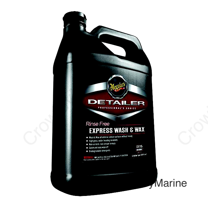 Meguiar's D11501 Rinse Free Express Wash & Wax, 1 Gal.