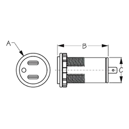 Sea-Dog 4265221 Dual USB-C Power Socket thumbnail-0