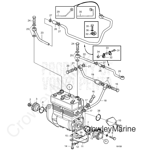 Actuator(V2) - Volvo Penta (20460475)