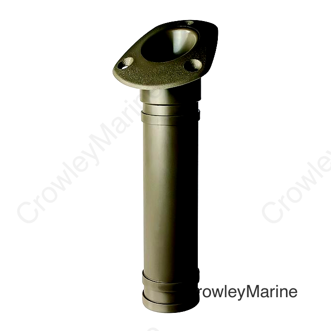 SeaDog 325161 Plastic Flush Mount Rod Holder, Flat Dark Earth