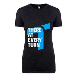 Turn 14 Distribution Ladies Black T-Shirt  - XL
