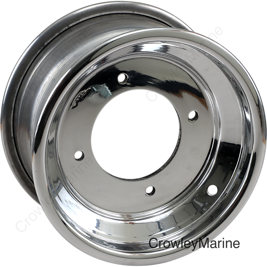 Rolled-Lip Spun Wheel - Front - 10x5 - 4/144 - 3+2