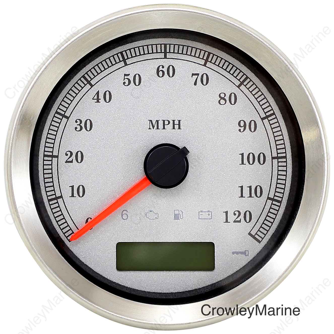 SPEEDOMETER SLV MPH 4"04-
