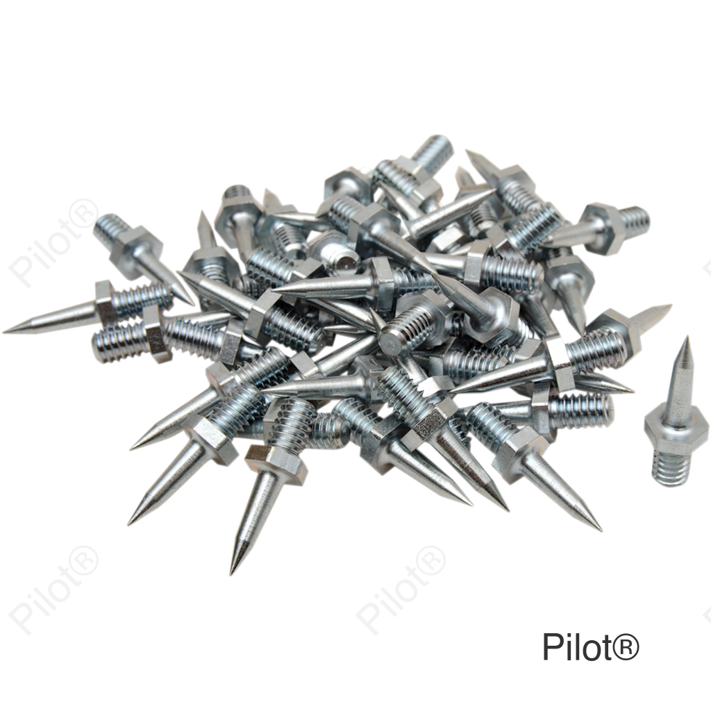 T-Nut Steel Studs - Silver - .820" - 48 Pack