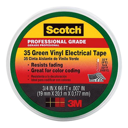 #35 Vinyl Elect Tape 3/4 Green thumbnail-0