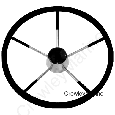 SS w/Foam Covering Wheel 15"