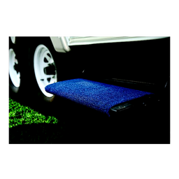 Camco Step Rug XL For Larger Manual or Electric RV Steps 18" Wide, Blue thumbnail-2