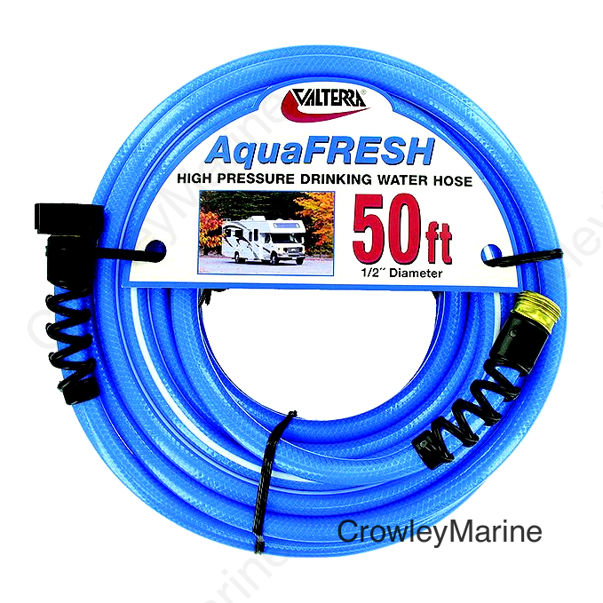 Valterra W019420 Blue AquaFresh High Pressure RV Drinking Water Hose, 5/8" x 35'