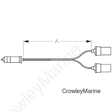 Dual Outlet Power Receptacle