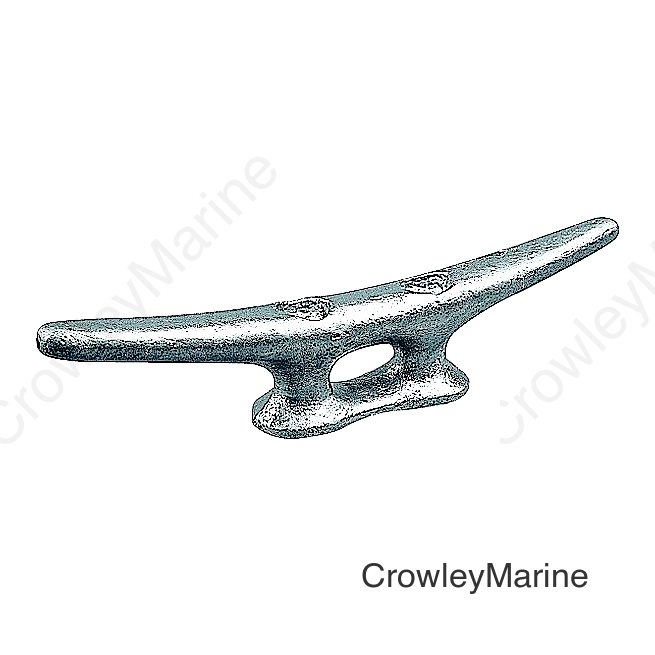 CLEAT OPEN BASE GALV 6" BULK