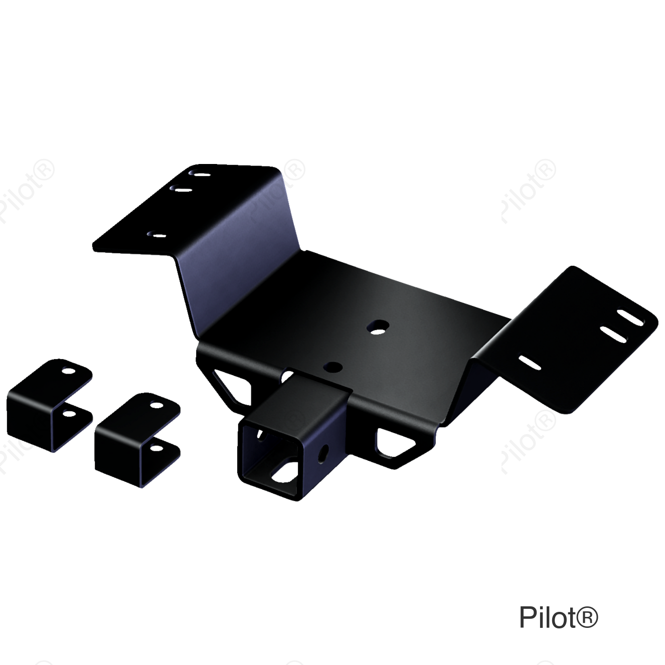 Hitch - Upper Front Receiver - 2" - Honda Pioneer