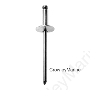 Pop Rivet 3/16"x.440" Aluminum .126-.250 Grip, Large Flange (388400)