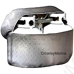 PROPANE TANK CVR-DBL 20 DMD PLTD STL VINYL (RV0000019)