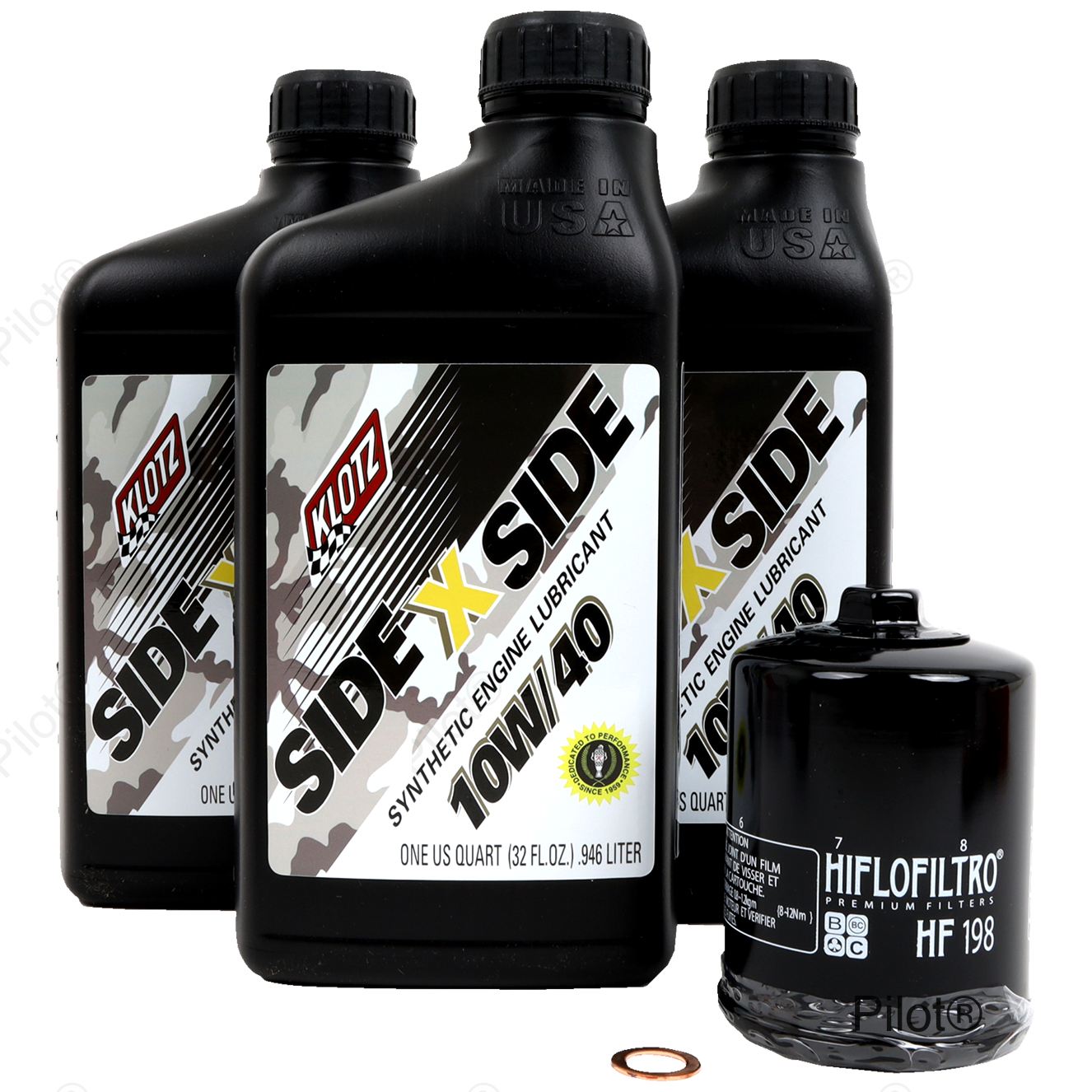 Oil Change Kit - Polaris - 10W/40
