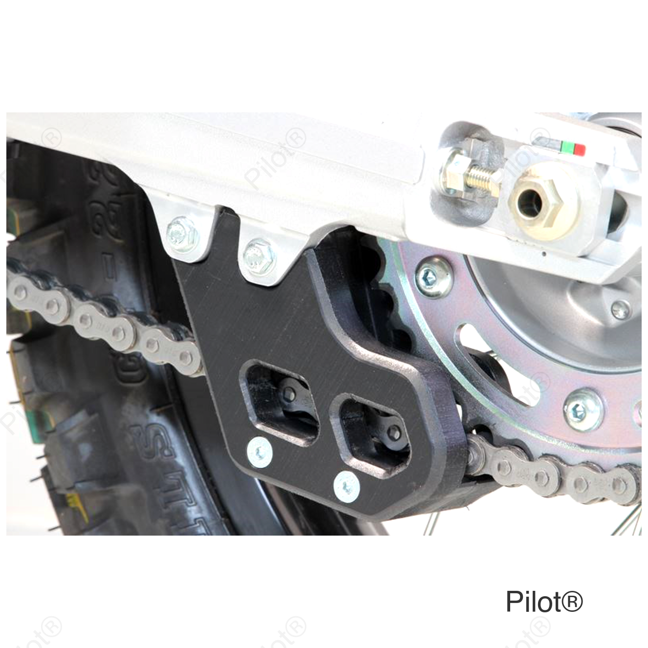 Chain Guide - Black - Honda