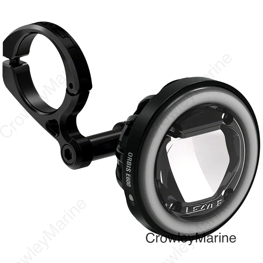 Lezyne Orbis E600 Ebike Headlight - 600 Lumen STVZO Compliant Black