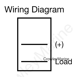 JR Products 12811-5 Black Mini 5 Pack RV Mom-On/Off Switches