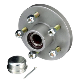 Seachoice Trailer Wheel Hub, 1-3/8 In. X 1-1/16 In. Axle, 5 Lug, Galvanized, Pregreased thumbnail-0