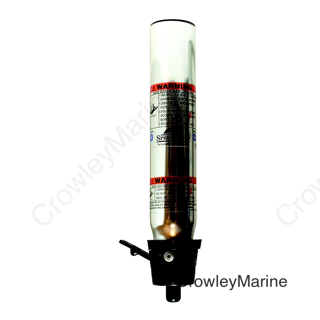 Springfield Taper-Lock™ 2-3/8" Fixed Height 13" Post, Brite Dip Finish