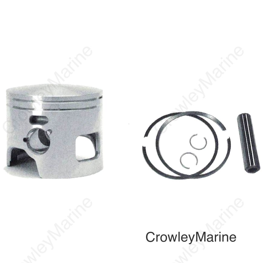 YAMAHA CAST PISTONS .040 PORT 115-130HP 1984-92