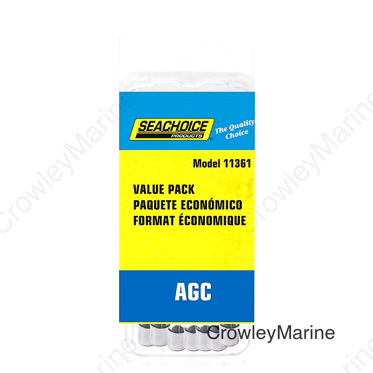 Seachoice AGC Fuse Value Pack, 25/pk