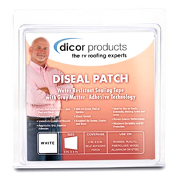 Dicor 522AF4501C Seal-Tite Sealing Tape, 6" x 6" Foil Patch