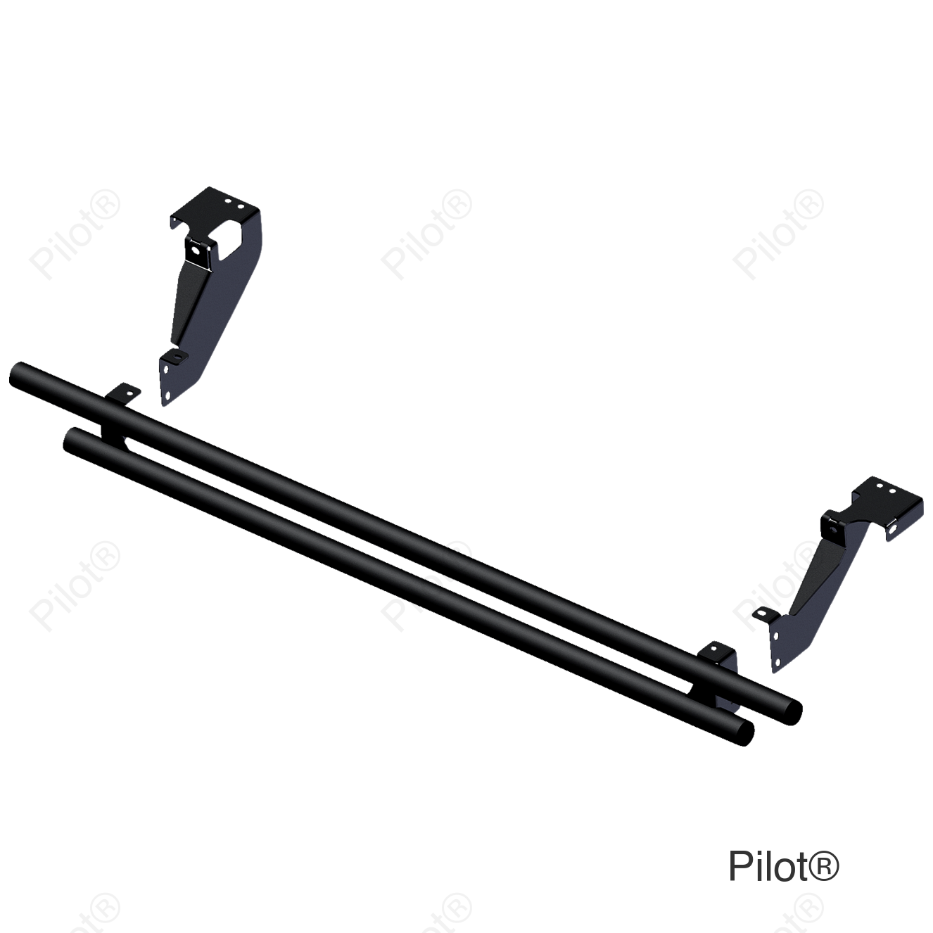 Rear Bumper - Black - Kawasaki