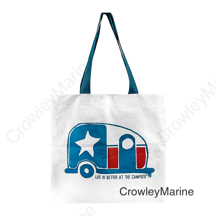 Camco 53370 Tote Bag, Texas Flag Mini Camper